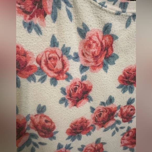Wildfox Rose Jumper Sweatshirt size small 🌹 - Picture 2 of 2